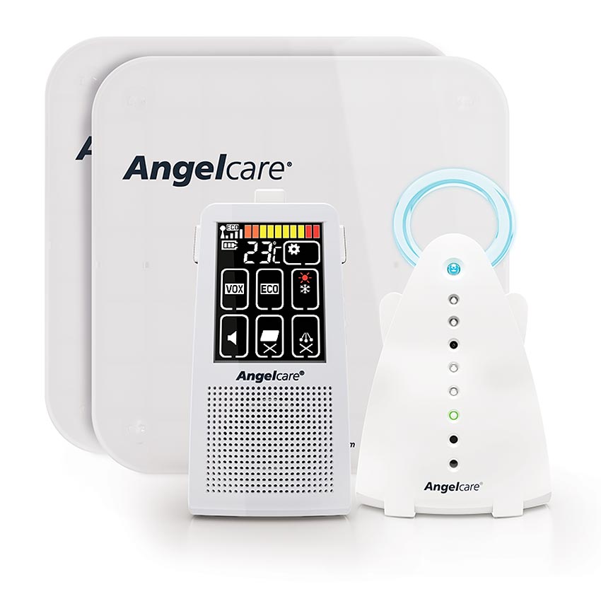 Angelcare Сенсорная радионяня с монитором дыхания AC701