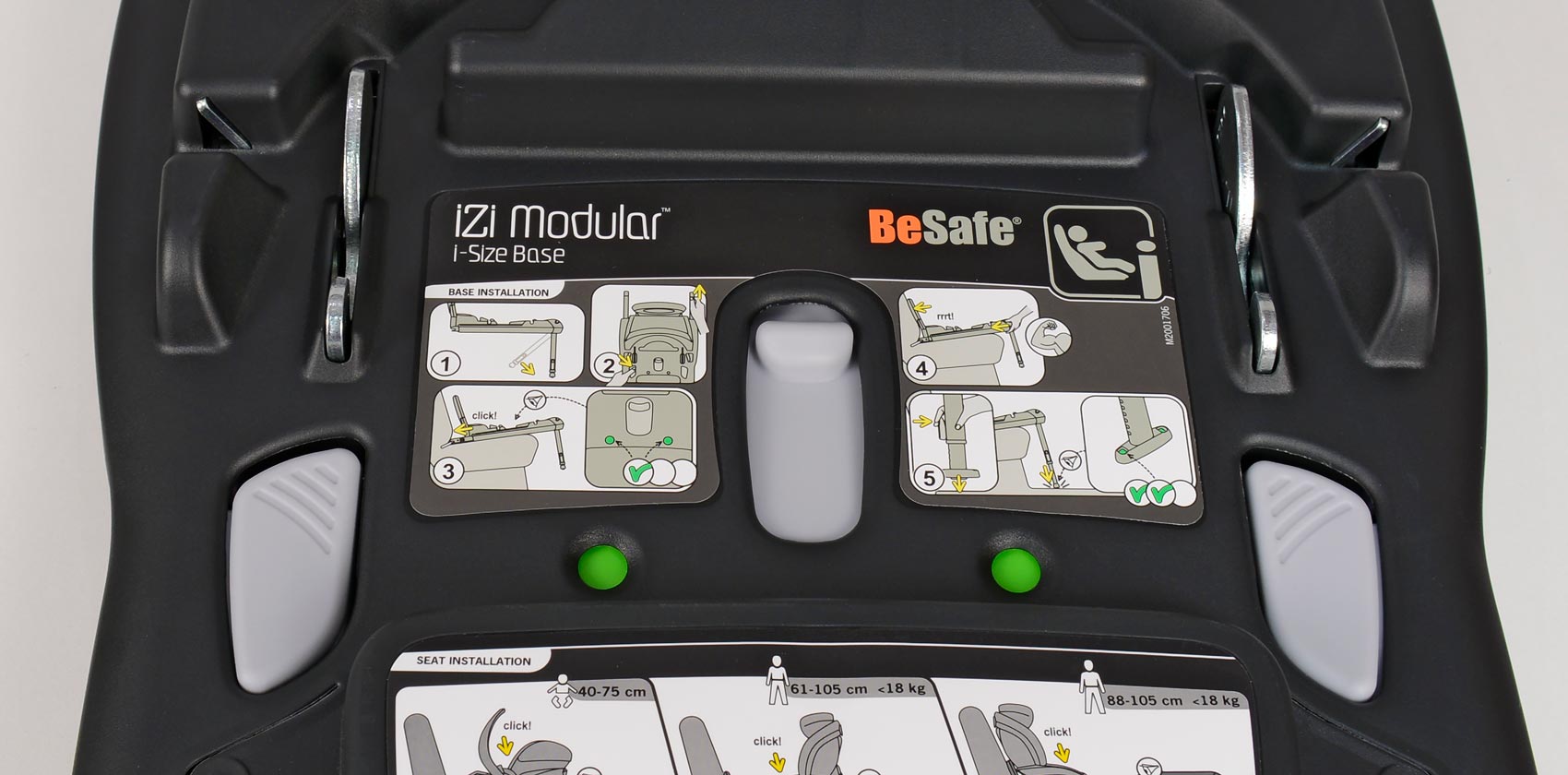 BeSafe iZi Modular i-Size зеленые индикаторы
