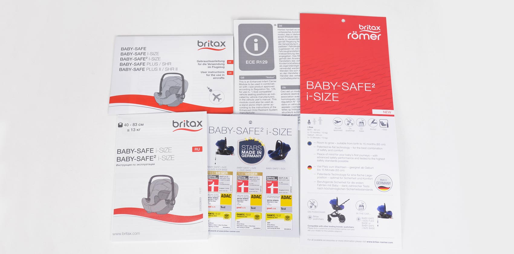 Britax Römer Baby-Safe² i-Size инструкция