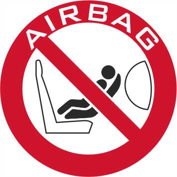 Инструкция к Britax Römer First Class Plus Запрет использовать детское сиденье на переднем сиденье автомобиля с подушкой безопасности!