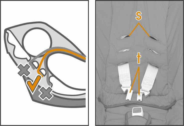 Инструкция к CBX Aton Basic Регулировка плечевых ремней