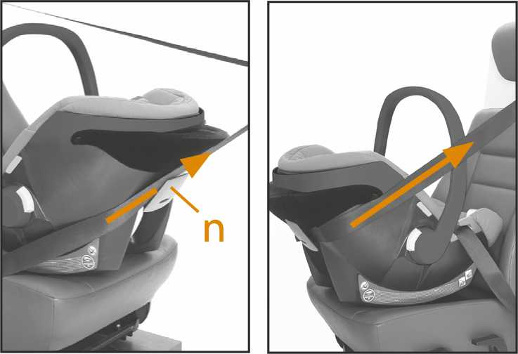 Инструкция к CBX Aton Basic Изъятие детского кресла из автомобиля
