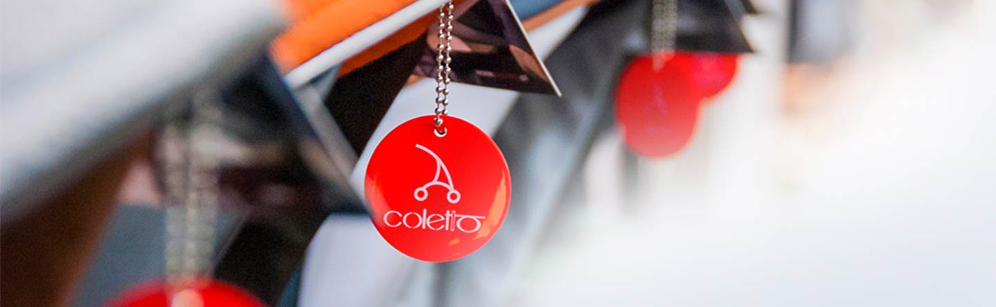 Coletto - значок с логотипом