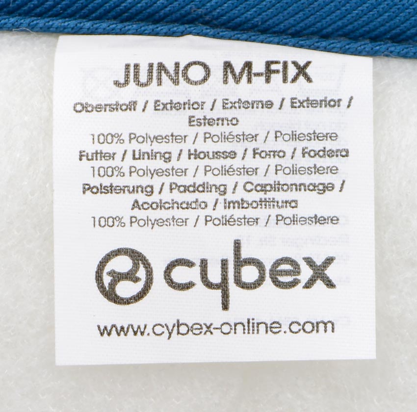 Cybex Juno M-Fix состав ткани