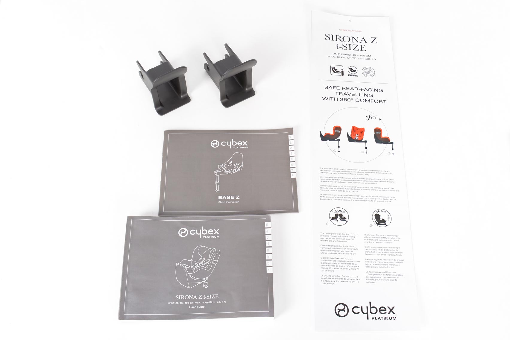 Cybex Sirona Z i-Size & Base Z инструкции