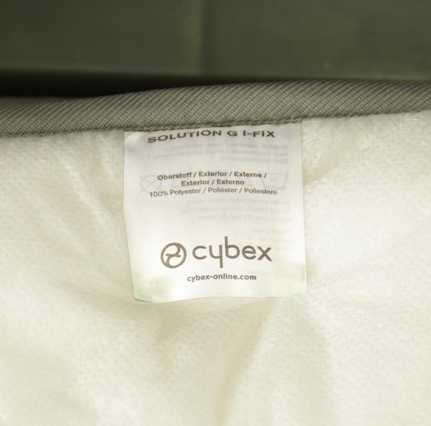 Cybex Solution G i-Fix состав ткани