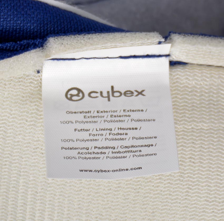 Cybex Solution X-Fix состав ткани