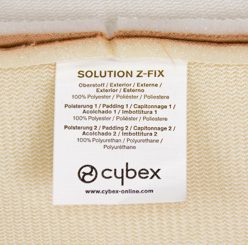 Cybex Solution Z-Fix состав ткани