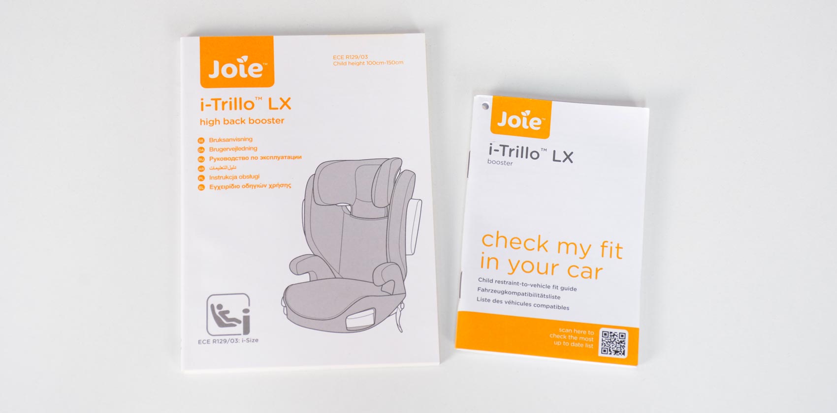 Joie i-Trillo LX инструкция