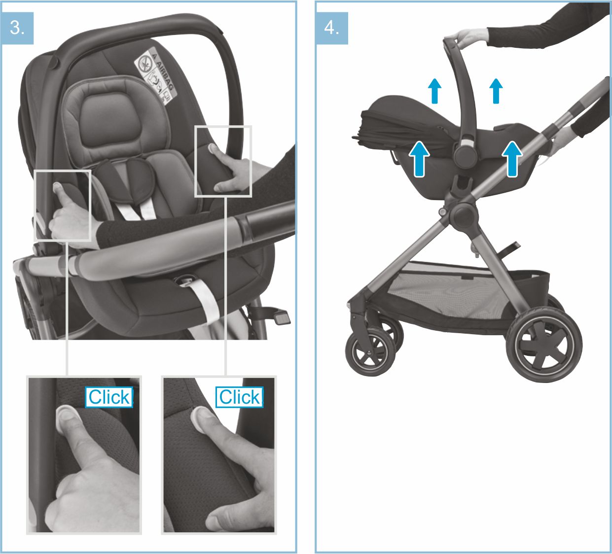 Инструкция к Cabriofix i-Size Прогулочная детская коляска и автокресло