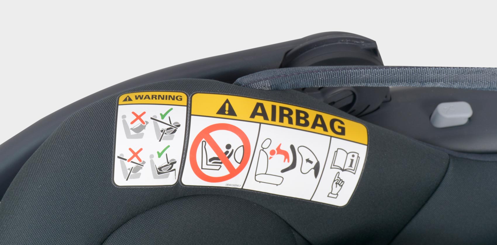 Maxi-Cosi Coral предупреждение Airbag