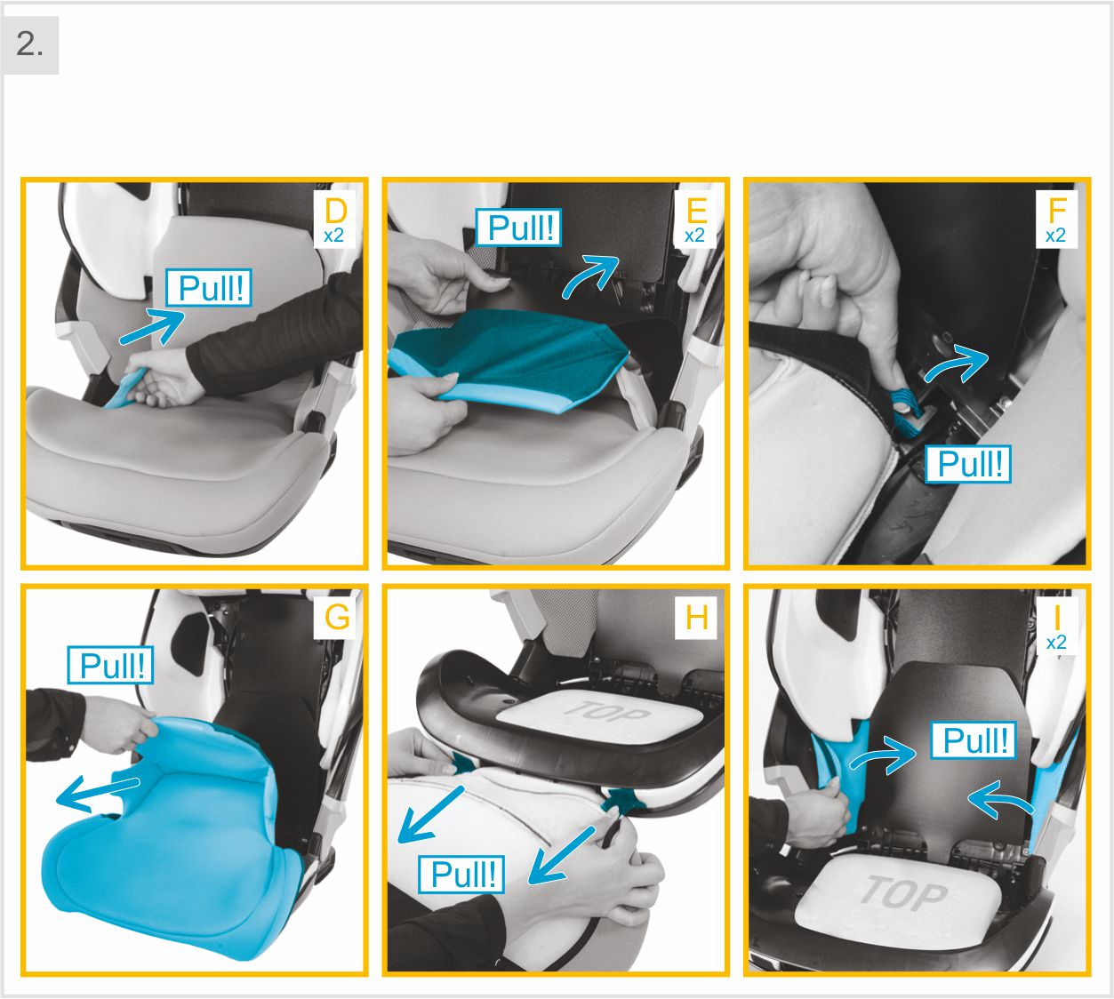 Инструкция к Maxi-Cosi Kore Pro i-Size снятие чехла