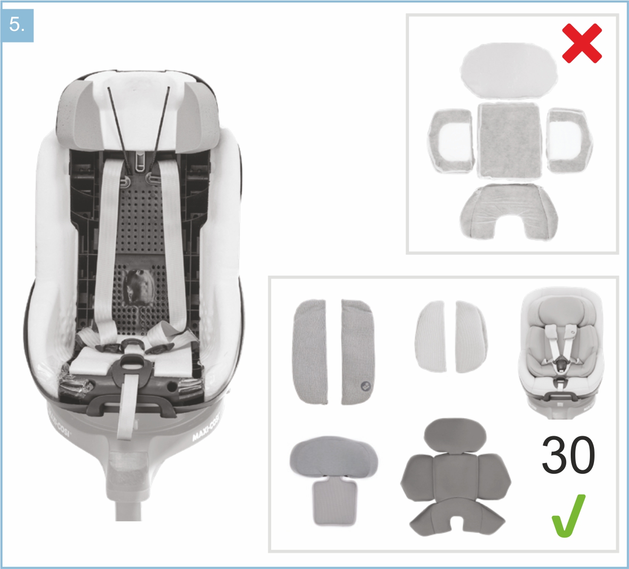 Инструкция к Maxi-Cosi Mica Pro Eco i-Size Снятие чехла