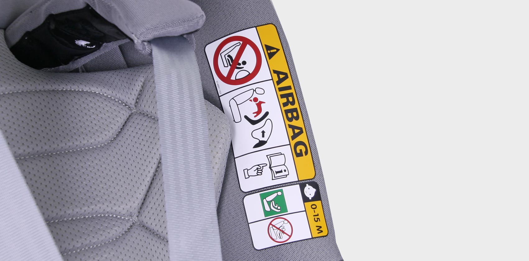 Maxi-Cosi Pearl 360 Pro предупреждение Airbag
