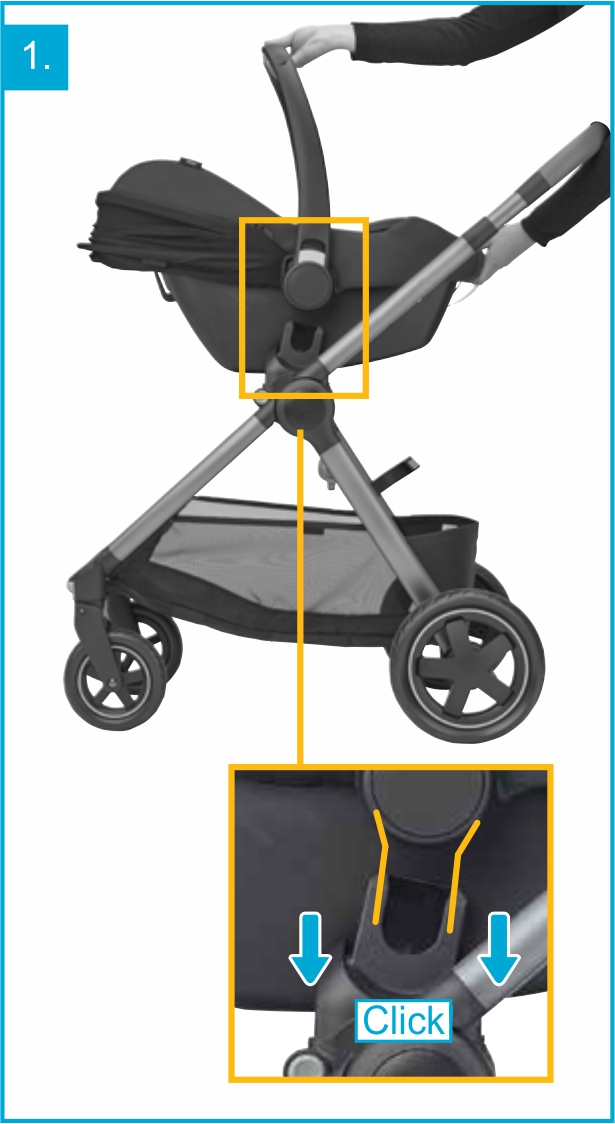 Инструкция к Maxi-Cosi Tinca Прогулочная детская коляска и автокресло