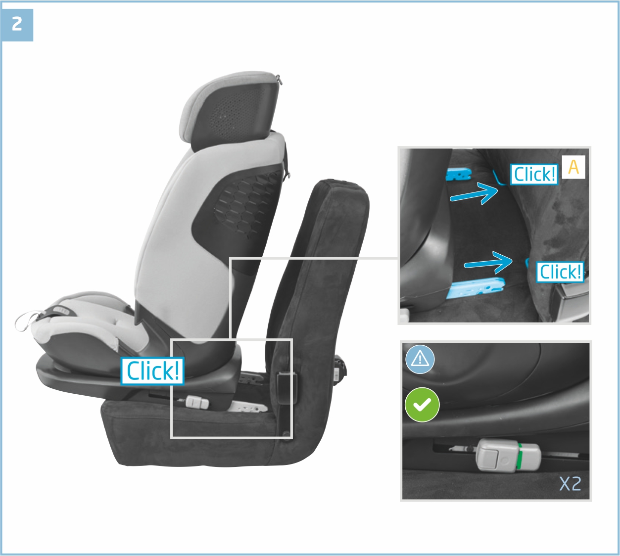 Инструкция к Maxi-Cosi Titan Pro i-Size Установка в автомобиле