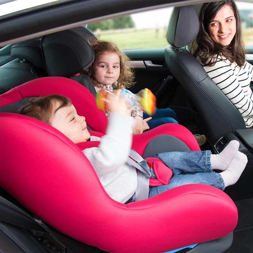Renolux Serenity - с детьми в машине