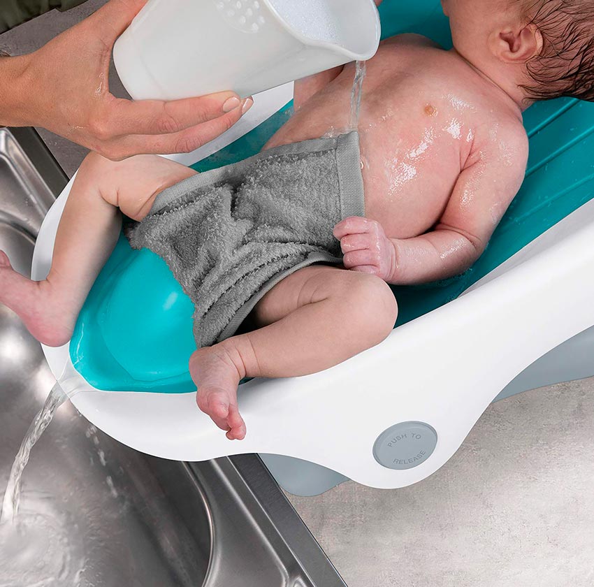 Summer Infant Лежак для купания Clean Rinse Baby Bather