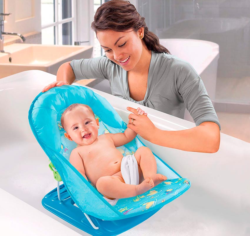 Summer Infant Лежак для купания Deluxe Baby Bather